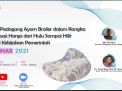 Pelaku Usaha Dukung Pemerintah Jaga Stabilitas Harga Daging Ayam