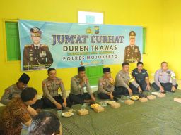 Jumat Curhat, Polres Mojokerto Sosialisasikan Pencegahan Kenakalan Remaja