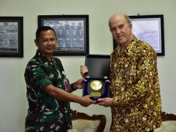 Komandan Wing Udara 2 Puspenerbal Terima Delegasi U.S.A.F Air War College