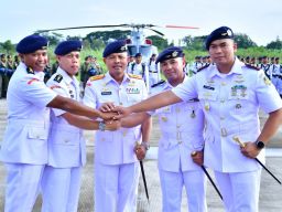 Dua Komandan Lanudal Berganti, Danpuspenerbal : Jalankan Fungsi 5R Lanudal Dengan Baik