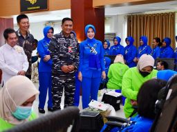 Puspenerbal Gelar Donor Darah Serentak Berhasil Sumbangkan 1.068 Kantong Darah