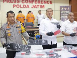 Tiga Tersangka Penembakan Ditangkap Subdit Jatanras Polda Jatim