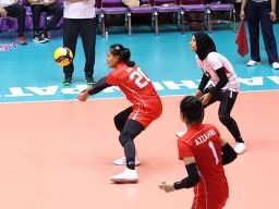 Kalahkan Malaysia 3-0, Tim Voli Indoor Putri Indonesia Berpeluang ke Final Princess Cup 2024
