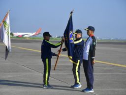 Puspenerbal Berangkatkan Kontingen Porwiltim dan Atlet Panahan Piala Presiden 2024