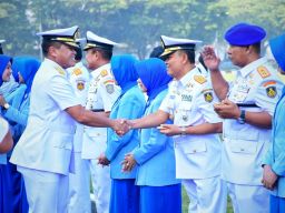 Komandan Puspenerbal Hadiri Tupdik dan Wisuda Taruna AAL Angkatan ke-69