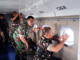 Pesud TNl AL NC 212 Ron 600 WU 2 Puspenerbal Dukung Operasi Kogabpam Tri Dharma