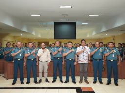 Puspenerbal Gelar Sosialisasi Batas Kontrol Ruang Udara Indonesia dan Singapura Tahun 2024