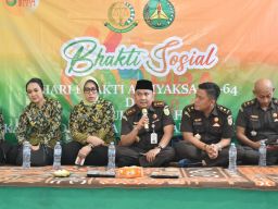 Hari Bhakti Adhyaksa Ke 64 Kejari Tanjung Perak Adakan FGD Serta Santuni Panti Asuhan