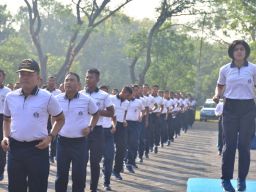 Komandan Puspenerbal Kembali Ingatkan Personelnya Tentang Disiplin Pola Hidup Sehat