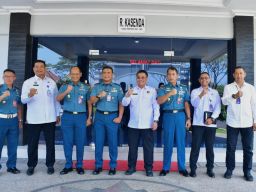 Lanjutkan Kerjasama, Wakil Komandan Puspenerbal Terima Coutesy Call Kepala BNNP Jatim