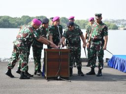 Komandan Puspenerbal Hadiri Pembukaan Dikmaba TNI AL Angkatan XLIV/2 TA. 2024