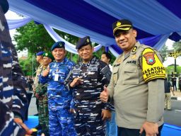 Dirlog Puspenerbal Hadiri Navy Parade Peringati HUT Armada Rl 2024
