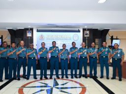 Prajurit Wing Udara 2 Ikuti Paparan Asistensi Psikologi Untuk Keselamatan Penerbangan TNI AL