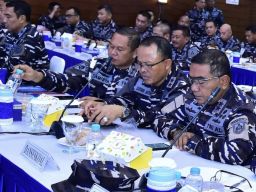 Dibuka KASAL, Komandan Puspenerbal Hadiri Rapat Pimpinan TNI AL 2025