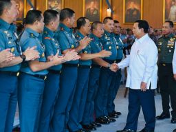 Komandan Puspenerbal Ikuti Pengarahan Presiden Rl kepada 1.004 Komandan Satuan TNl