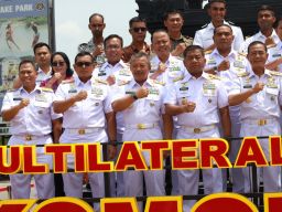 Komandan Puspenerbal Saksikan Kasal Resmikan Monumen MNEK 2025 di Bali