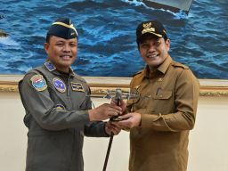 Pertahankan dan Tingkatkan Kerjasama, Komandan Puspenerbal Terima Courtesy Call Bupati Sidoarjo