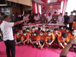 Polda Jatim Musnahkan Puluhan BB Jenis Narkoba