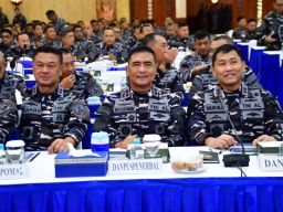 Dibuka Kasal, Komandan Puspenerbal Ikuti Apel Komandan Satuan TNI Angkatan Laut Tahun 2025