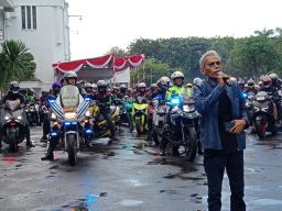 IMI Surabaya Satukan Komunitas Bikers Lewat Sunmori Peringatan HJKS