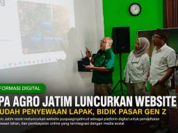 Puspa Agro Jatim Go Digital, Penyewaan Lapak dan Lahan Kini Bisa Dilakukan Secara Online