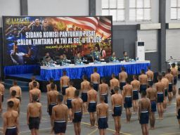 Mantap, 42 Pemuda Maluku Lolos Seleksi Pusat Calon Tantama TNl AL Siap Jalani Pendidikan Militer