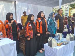 Semarak Hari Jadi Jombang, Srikandi Pemuda Pancasila dan Polres Gelar Senam Kreasi