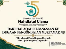 DARI HALAQAH KEBANGSAAN KE DUGAAN PENGONDISIAN MUKTAMAR NU