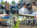 Kapolda Jatim Berikan 250 Unit Sepeda Motor dan 2 Unit Ambulance 