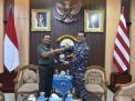 Pangkoarmada II Terima Kunjungan Pangdam V/Brawijaya