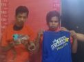 Terekam CCTV, Dua Pelaku Perampas Hendphon Ditangkap Polisi