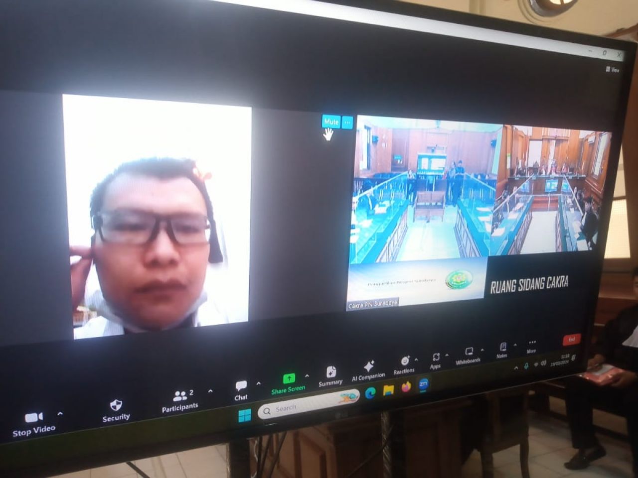 Terdakwa Georigius Ronald Tannur Jalani Sidang Perdana di PN Surabaya