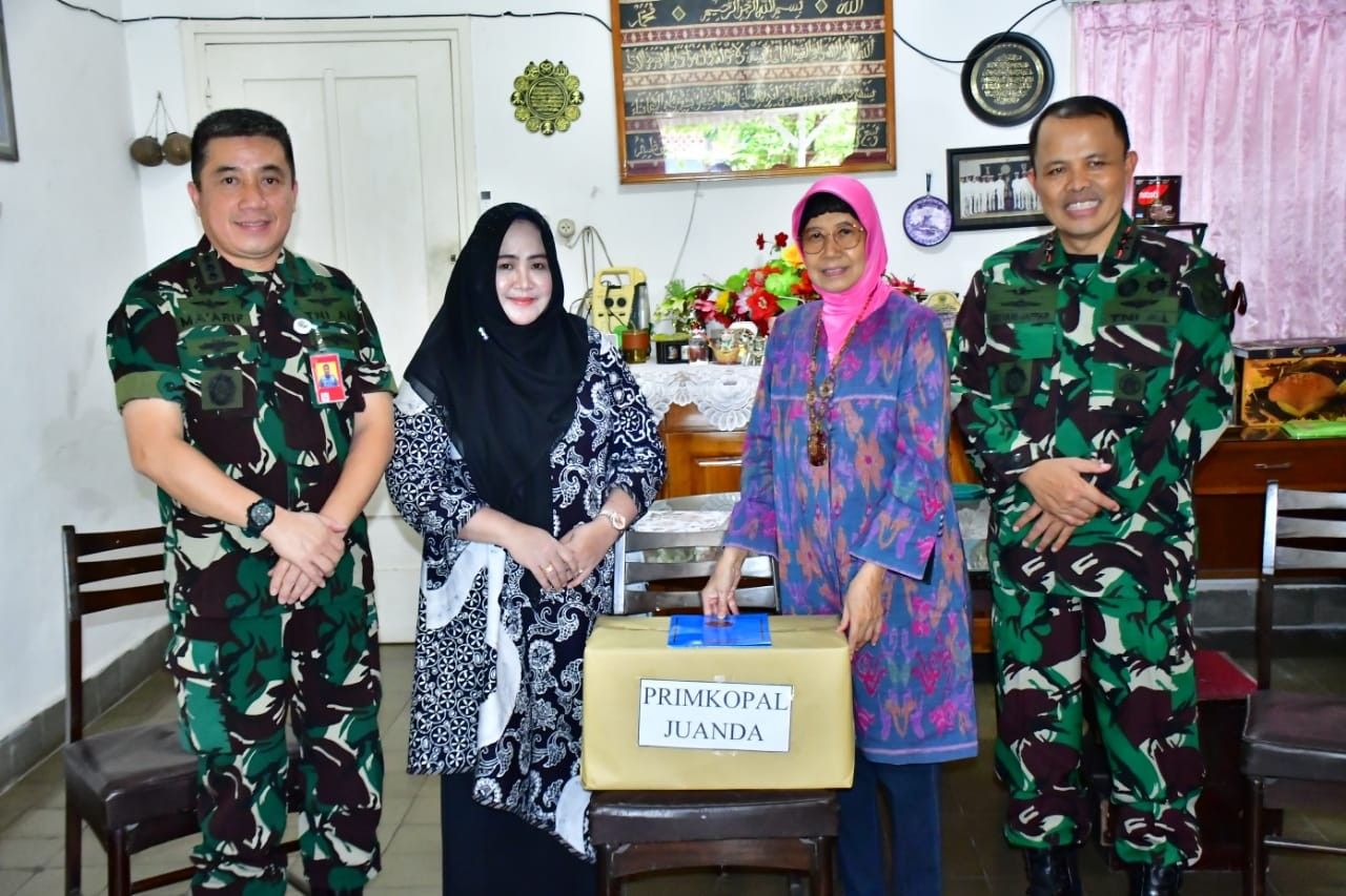 Jumat Berkah, Puspenerbal Anjangsanai Lima Rumah Keluarga Warakauri