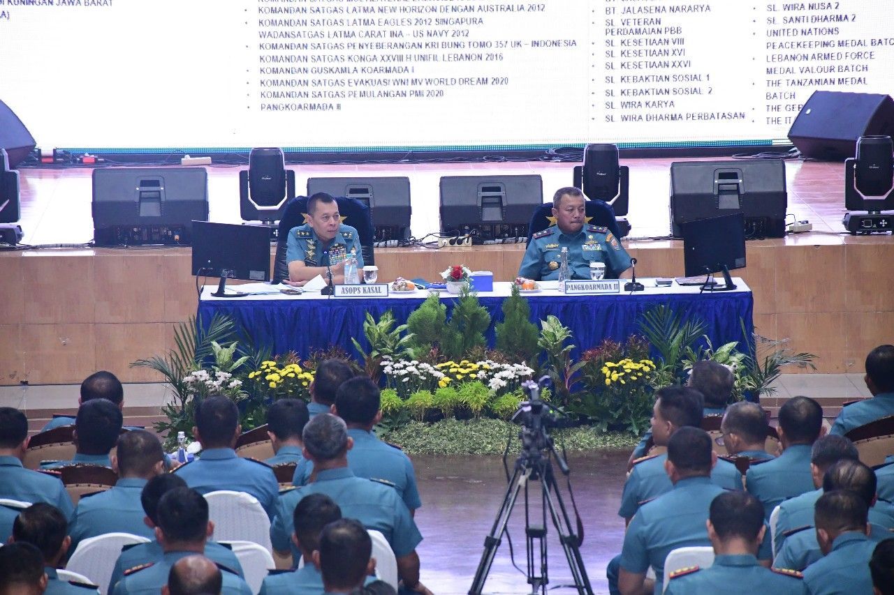 Wadan Puspenerbal Hadiri Safari Binkorps Pelaut 2024