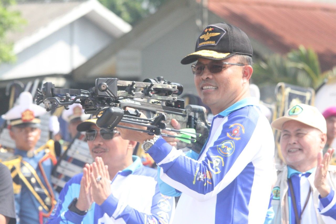 Danpuspenerbal Buka Kejuaraan Drone Race dan Archery Championship Kasal Cup 2024