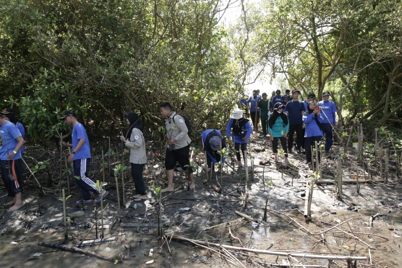 Peringati Hari Keanekaragaman Hayati, SMK Negeri 3 Yogyakarta Shodaqoh Tanaman