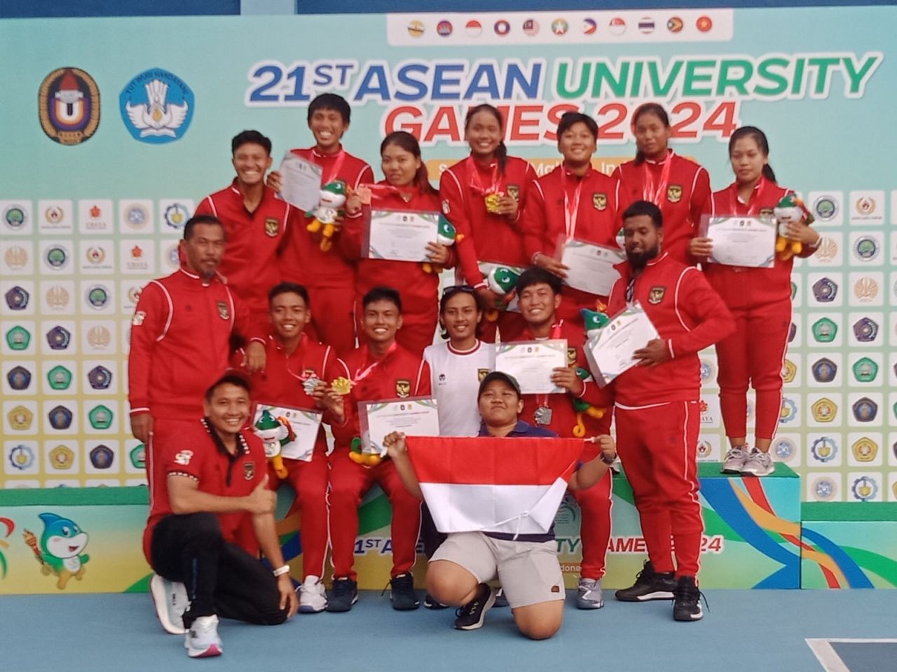 Tim Tenis Indonesia AUG XXI 2024