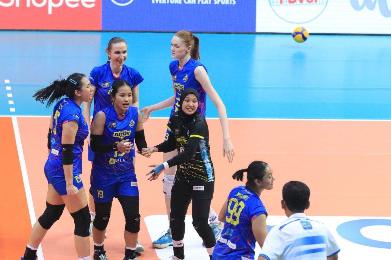 Electric PLN Menjelma Menjadi Tim Menakutkan di Final Four Proliga 2024