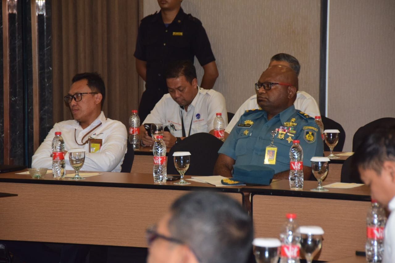 Kasatbek Lanudal Juanda Hadiri Sosialisasi Rencana Pengoperasian Aviation Feul Storage