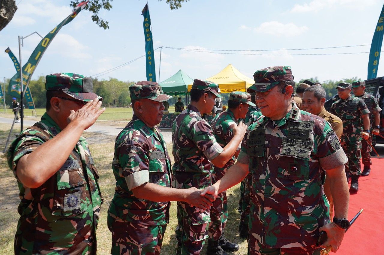 Mayjend TNI Rafael ikuti Peresmian 2664 Titik Sumber Air Program TNI AD Manunggal Air secara Virtual