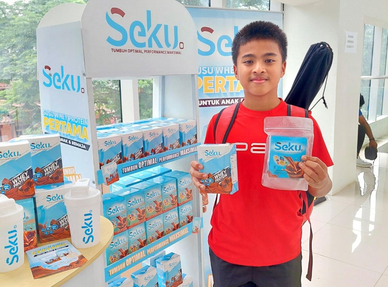 Brand Produk SEKU Sponsori Kejuaraan Multievent Indonesia Youth Games 2024