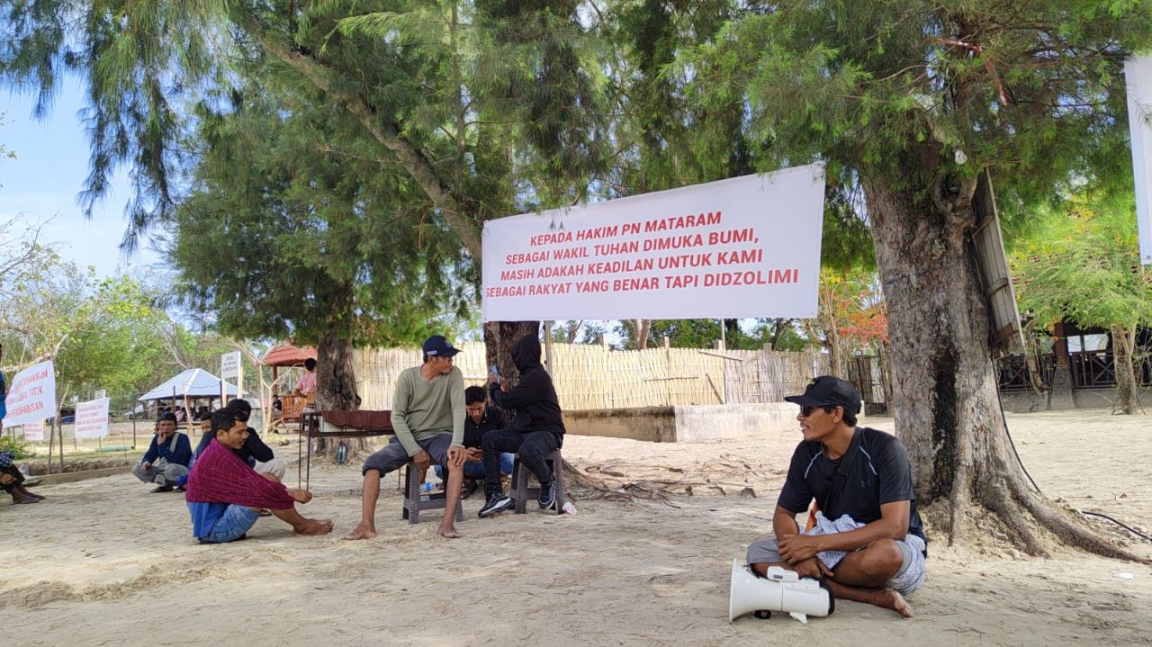 Eksekusi Lahan Gili Sudak di Tunda, Warga Lega Terhindar Dari Konflik Horizontal