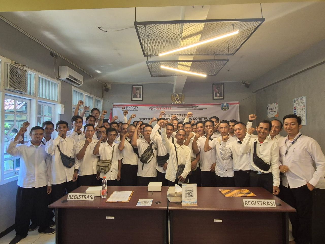 PT ULI Gelar Ujikom SKK-K Sewaktu di Lima UPT PU SDA Pemprov Jatim