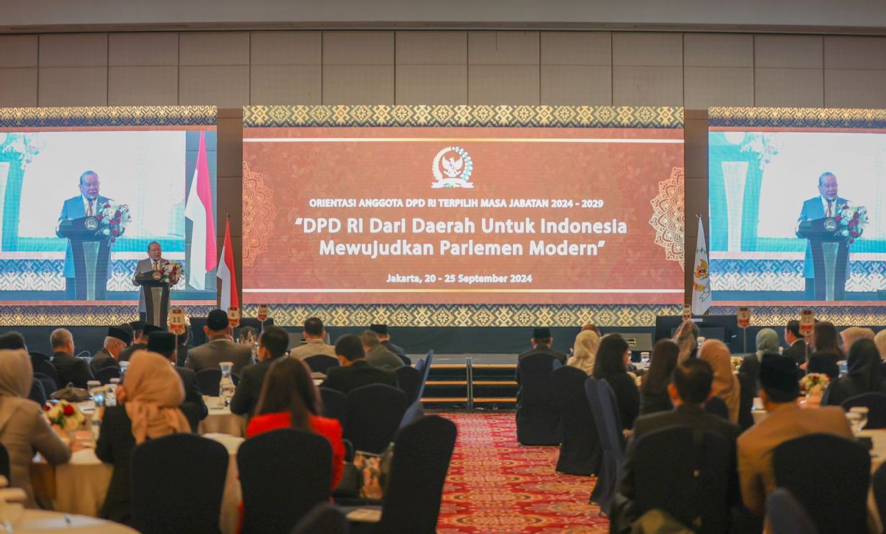 Buka Orientasi Anggota DPD RI Periode 2024-2029, LaNyala Tekankan Pentingnya Kolaborasi dan Sinergi 