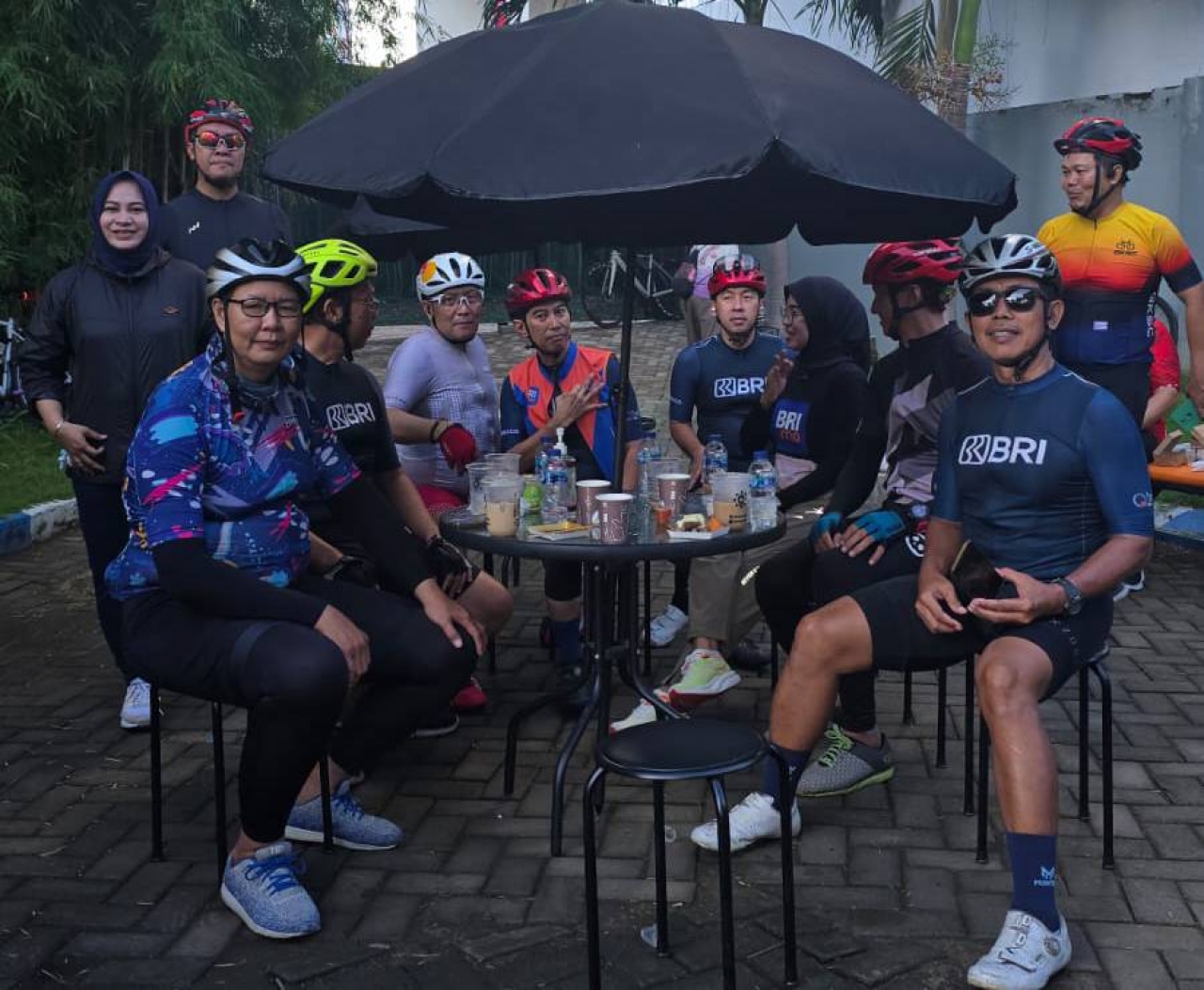 Gandeng Komunitas Olahraga BRI BO Surabaya Tanjung Perak Gelar Tunjungan Loop