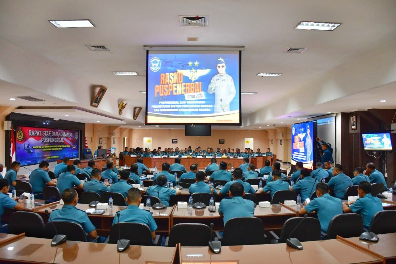 Evaluasi, Koordinasi dan Rumuskan Langkah Strategis Kedepan, Puspenerbal Gelar Rasko 2024