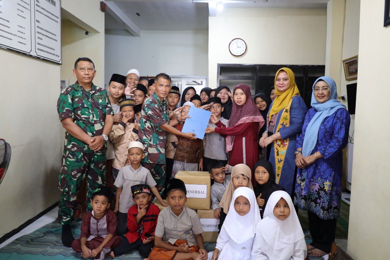 Jumat Berkah, Puspenerbal Kembali Sambangi dan Santuni Anak Panti Asuhan Al Hannan Sidoarjo