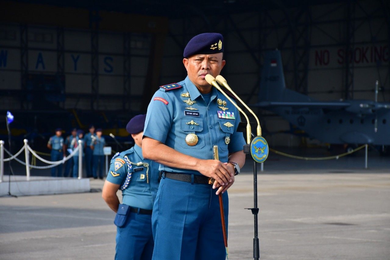 Komandan Puspenerbal: Optimis di Tahun Baru 2025, Jaga Kekompakan, Berkerja Sebagai Tim Bukan Sebagai lndividu