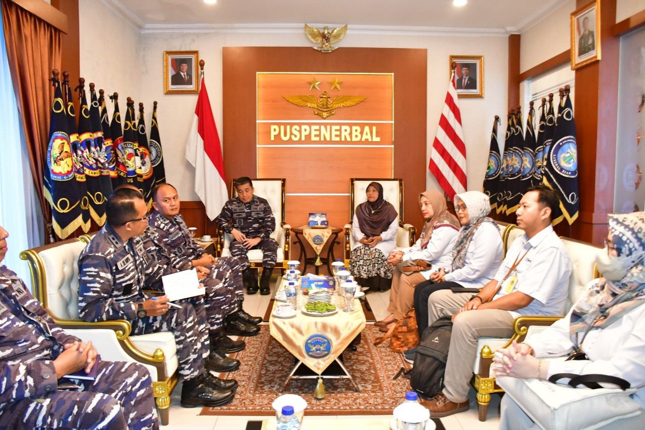 Puspenerbal Terima Kunjungan Inisiasi Kerja Sama Fakultas Teknologi Maju dan Multidisiplin Unair Surabaya