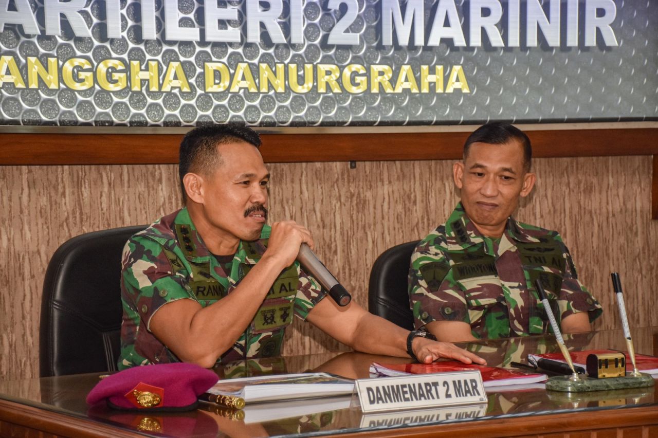 Jelang Sertijab, Danmenart 2 Mar Laksanakan Memorandum